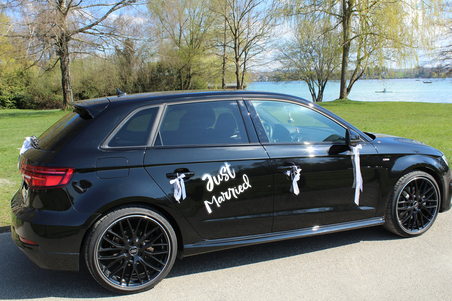 Auto Sticker JUST MARRIED