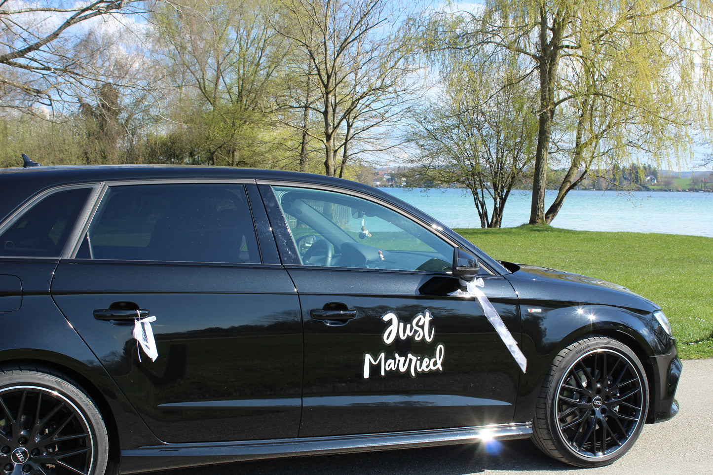 Auto Sticker JUST MARRIED