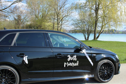 Auto Sticker JUST MARRIED